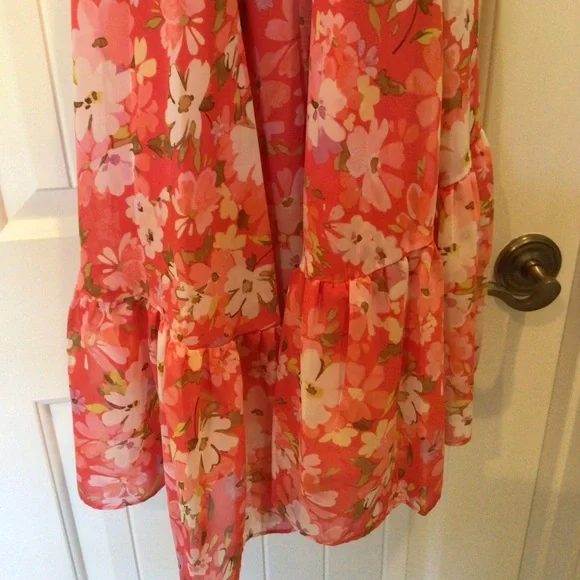 NWT Vince Camuto one shoulder floral dress - Picture 9 of 9